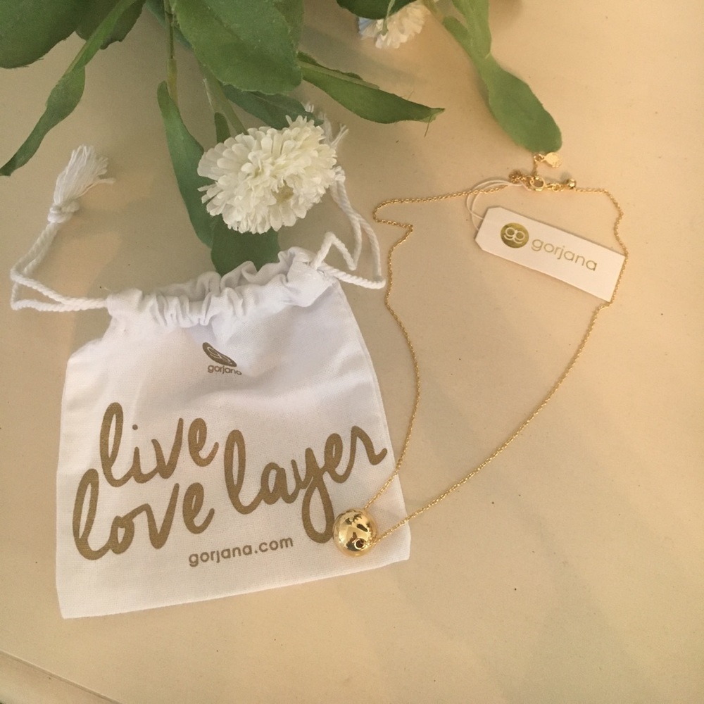 GORJANA Newport Adjustable Necklace // Gold ✨NEW! - Picture 5 of 5
